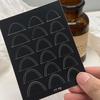 Explosiones Francesas Calados Pegatinas para Uñas Pintadas en Spray Modelado Mariposa Amor Plantilla de Doble Cara Tienda de Uñas Especial Pegatinas de Plantilla