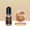 Amazon transfronteiriça 12 cores 5ML difusão automática 3D vinheta de metal essência de cor cola AB tinta de álcool pintura corante