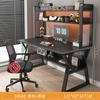 Escritorio para computadora Escritorio de escritorio Escritorio para el hogar Escritorio con estantería Escritorio integrado Mesa de estudio para estudiantes Juego de mesa y silla simple para dormitorio