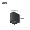 Luz de Pared Impermeable para Exteriores, Luz de Pared con Sensor para Pasillo, Luz de Pared Exterior sin Cableado, Luz de Pared Solar, Luz de Pared para Balcón, Luz de Pared para Valla