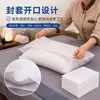 Fundas de almohada desechables engrosadas, juego de dos, resistentes a la suciedad y transpirables, para hoteles y salones de belleza, hechas de tela no tejida