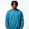 Comercio exterior transfronterizo otoño e invierno nuevo sudadera casual deportiva para exteriores de ajuste holgado con forro polar gruesa de manga larga de color liso