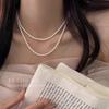 Collar de Perlas de Moda Extra Largo para Mujer, Versátil y Apilable, Adecuado para Cadenas de Suéter de Primavera y Verano, Añade Elegancia