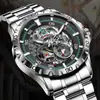 Exclusivamente para Comercio Exterior, el Nuevo Reloj Mecánico Totalmente Automático para Hombre de Glenn, Modelo de Tendencia para Hombre 8687
