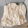 /Establecer PrecioAlgodón Nube Pijama Estilo Dulce Femenino Pijama de Otoño Manga Larga Pantalón Largo Ropa de Casa