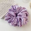 Scrunchie de Seda Falsa Tamanho Extra Amazon Transfronteiriço Elástico de Cabelo de Cetim de Alta Qualidade Acessório de Cabelo Elástico