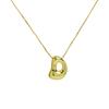 Amazon Venta Caliente 18k Latón Esmalte Globo Burbuja Lindo Gordito 26 Letras Inglesas Colgante Collar