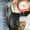 Botas de lluvia de exportación transfronteriza para mujer, suela fija, forradas de polar, ligeras, antideslizantes, a la moda para otoño e invierno, suela plana, forradas de polar, duraderas, adecuadas para lavar el coche y uso en la cocina