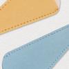 Funda Protectora Pu para Manicura Simple Popular, Tijeras para Cutícula, Pinzas Bolsa de Almacenamiento, Portatarjetas de Acero con Protección de Empuje, Disponible en Múltiples Colores