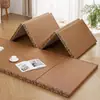 Funda de Colchón Tatami, Esterilla de Piso de Palma de Coco, Esterilla Plegable para Siesta Estilo Japonés, Tamaño de Esterilla para Dormir en el Piso
