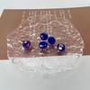 Cuentas de Cristal Multifacéticas Pulsera DIY Pasador Adorno Colgante para Coche Camisa de Gasa Botones Cheongsam Materiales Botones con Pedrería