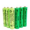Atacado Metal Níquel Hidreto AAA 300mAh Capacidade Total 1.2V Controle Remoto Eletrodomésticos Despertador Bateria Recarregável Nº 7
