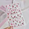 Pegatinas para Uñas Chapadas en Oro, Pegatinas Dulces de Uñas de Moda, Materiales de Pegatinas Decorativas de Rosa para el Día de San Valentín, Uñas Portables