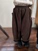 Ropa de invierno nueva para niños Jiaye 2023, pantalones de pana gruesos para niños, pantalones sueltos tipo rábano con forro polar para bebés, niños y niñas