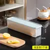 Caja rectangular para almacenar fideos, apta para refrigerador, de grado alimenticio, gran capacidad, hermética y con tapa, adecuada para almacenar varios granos y fideos