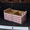 Caja de almacenamiento para maletero de coche transfronteriza, caja de almacenamiento plegable multifuncional creativa, caja organizadora de alta gama de gran capacidad