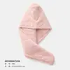 Gorro Espeso Super Absorbente de Coral Fleece con Patrón de Piña para Secado de Cabello, Turbante de Secado Rápido, Venta al por Mayor Personalizada de Fábrica