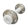 Fole Tetrafluoroetileno Ptfe Flangeado Aço Inoxidável 304 Resistente a Ácido e Alcali Tubo Teflon Polietileno Dn50 40 32 25