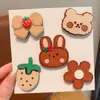 Artefacto de Acabado para el Cabello con Velcro Infantil Pegatina Mágica de Dibujos Animados para Bebé Pegatina para Niña Pequeña Pegatina para Flequillo de Niña Pequeña Tarjeta para el Cabello