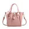 Bolsa de Textura de Luxo Feminina 2023 Nova Bolsa de Ombro Simples Popular Grande Capacidade para Carregar na Mão Simples Estilo Ocidental Bolsa Tote
