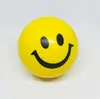 Um Grande Número de Bola de Pressão de Esponja Sólida de PU de 6,3cm, Bola de Pegar com Rosto Sorridente, Bola Mini para Reabilitação Hospitalar