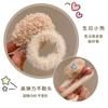 Love Mao Plush Bear Hair Rope Mulheres Bola Cabeça Laço Cabelo Corda não machuca crianças elástico cocar cabelo anel inverno