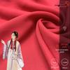 Conjunto Estilo Coreano Tecido Chiffon 75D Conjunto Hanfu Roupa Camisa Tecido para Vestido
