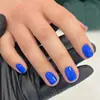 Unhas Curtas Vestíveis, Coleção Cor Sólida, Adesivos de Unha Finalizados, Unhas Removíveis, Adesivos de Unha Falsos
