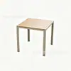 Mesas y Sillas de Ratán para Exteriores Nórdicas, Mesa de Comedor de Moda para Patio Exterior, Villa, Jardín al Aire Libre, Juego de Sillas de Ratán, Resistente al Agua y al Sol