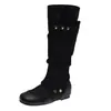 Botas de Moda Persona Baja Botas Altas Hasta la Rodilla de Monta para Mujer Elegantes Versátiles Ligeras Versátiles Chic 2026 Retro Otoño Invierno