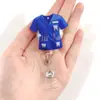 Novo Estilo de Uniforme de Enfermeira Pingente de Carro Fivela de Fácil Puxar Chaveiro Decorativo de Acrílico Acessórios de Joia Presente