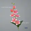 Tecido de Seda Orquídea Cymbidium Ramo Único Buquê de Simulação Layout de Cena de Casamento Arranjo de Flores Arco de Estrada Decoração de Loja em Casa Sala de Estar