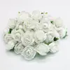 Brotecitos de Té de Rosa Pequeños, Decoraciones de Pared de Flores para Bodas, Cortina de Cuentas DIY Cabezas de Flores Artificiales