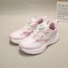 Tamanhos 32-37, sapatos de corrida de couro de microfibra para meninas, sapatos de jogging, sola de EVA, tênis esportivos para estudantes 6727