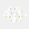 Roupas para Recém-Nascidos Roupas Meio Costas para Bebê Estilo Quente Outono e Inverno Roupa Íntima para Bebê Roupa de Baixo Manga Longa para Bebê