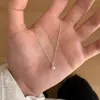 Colar estrelado ultra brilhante estilo coreano com zircônia total para mulheres, acessório de corrente de clavícula de nicho de luxo leve de alta qualidade, gargantilha elegante e corrente para suéter