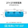Bloco Distribuidor de Ar de Alto Fluxo Liga de Alumínio Multi-porta Divisor Divisor de Circuito Pneumático Coletor Conector de Mangueira de Ar Passante