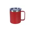 Termo de Acero Inoxidable Transfronterizo, Botella de Agua Deportiva de Aspecto Elevado y Elegante, Taza Portátil para Exteriores, Taza de Café con Correa, Botella de Boca Pequeña