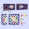 Ajedrez Volador Internacional Ludo Ajedrez Backgammon Damas Juego Ajedrez Ajedrez Educativo Magnético Plegable Transfronterizo