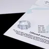 Puños para Oreja de Barra Recta de Titanio 316L con Diseño Único de Nicho, Pendientes de Gota de Agua con Circonita Cuadrada, Joyería para Perforación de Oreja