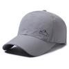 Gorra de béisbol fina de secado rápido para hombre y mujer, para viajes al aire libre, pesca, con agujeros, transpirable, para primavera y verano, ideal para montañismo.