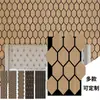 Paneles Acústicos de Fibra de Poliéster con Rejilla de Tiras de Madera Moldeada para Salas de Música de Empresas, Hoteles y Decoración de Paredes en el Hogar Paneles Insonorizantes
