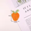 Grampos e Adornos de Cabelo para Meninas e Crianças Japonesas e Coreanas Adesivos de Tecido Acessórios de Roupa Feitos à Mão DIY Adesivos de Tecido Bordados de Frutas Médias