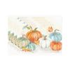 Mantel de Lino Estampado de Calabaza, Girasol y Hoja de Arce de Otoño para el Día de Acción de Gracias, Simple y Elegante, Impermeable y Aislante al Calor
