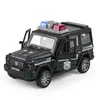 Coche de Policía de Inercia para Niños Juguete Niño Simulación Todoterreno Resistente a Caídas Coche de Bomberos Modelo de Coche Puesto Callejero Regalo Venta al por Mayor