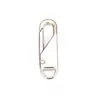 Puxador de Zíper Removível para Jaquetas e Bolsas, Fivela Deslizante de Zíper Universal, Acessório Ferramenta de Reparo de Zíper, Metal para Bolsas
