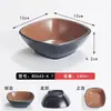 Tazones pequeños de plástico de melamina tamaño A5, aptos para uso comercial en comedores, tazones para sopa, restaurantes de hot pot, tazones para salsas para mojar, tazones para avena y restaurantes de comida rápida; estos cuencos están diseñados para imitar la apariencia de la porcelana