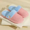 Pantuflas de Algodón Impermeables Desmontables para Mujer en Invierno Calientes de Interior Otoño e Invierno Hogareñas Peludas de Pareja Hogar Antideslizantes Pantuflas de Algodón para Hombre