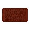 Molde de silicona para azúcar de fábrica 26 letras del alfabeto inglés molde digital de silicona hogar diy horneado molde de chocolate