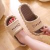 Verano Nuevas Zapatillas de Moda con Letras Inglesas para Hombre y Mujer Zapatillas para Exterior Zapatillas para Pareja para Casa Interior